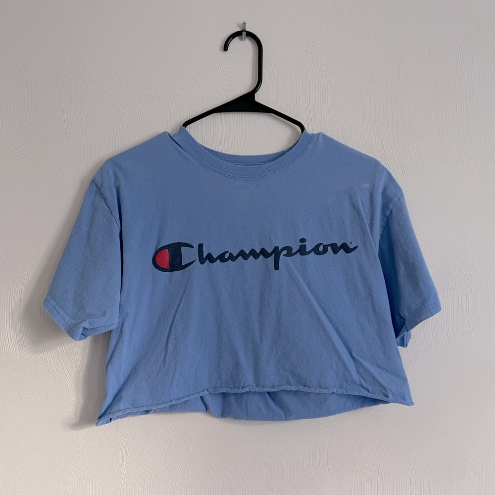Vintage Champion cropped shirt